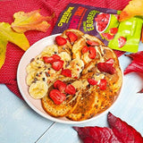Snacks de frutas ecológicas para niños: 6x15g fresas liofilizadas ecológicas - Frutas liofilizadas - Frutos secos - Pequeños bribones de NutriPur Productos deshidratados Naty Shop