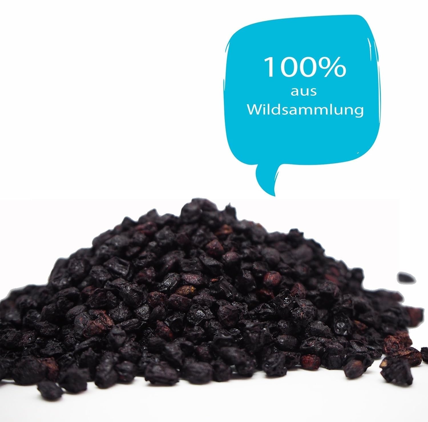 HerbaNordPol bayas de saúco deshidratadas 1kg PREMIUM, Fructus Sambuci Productos deshidratados Naty Shop