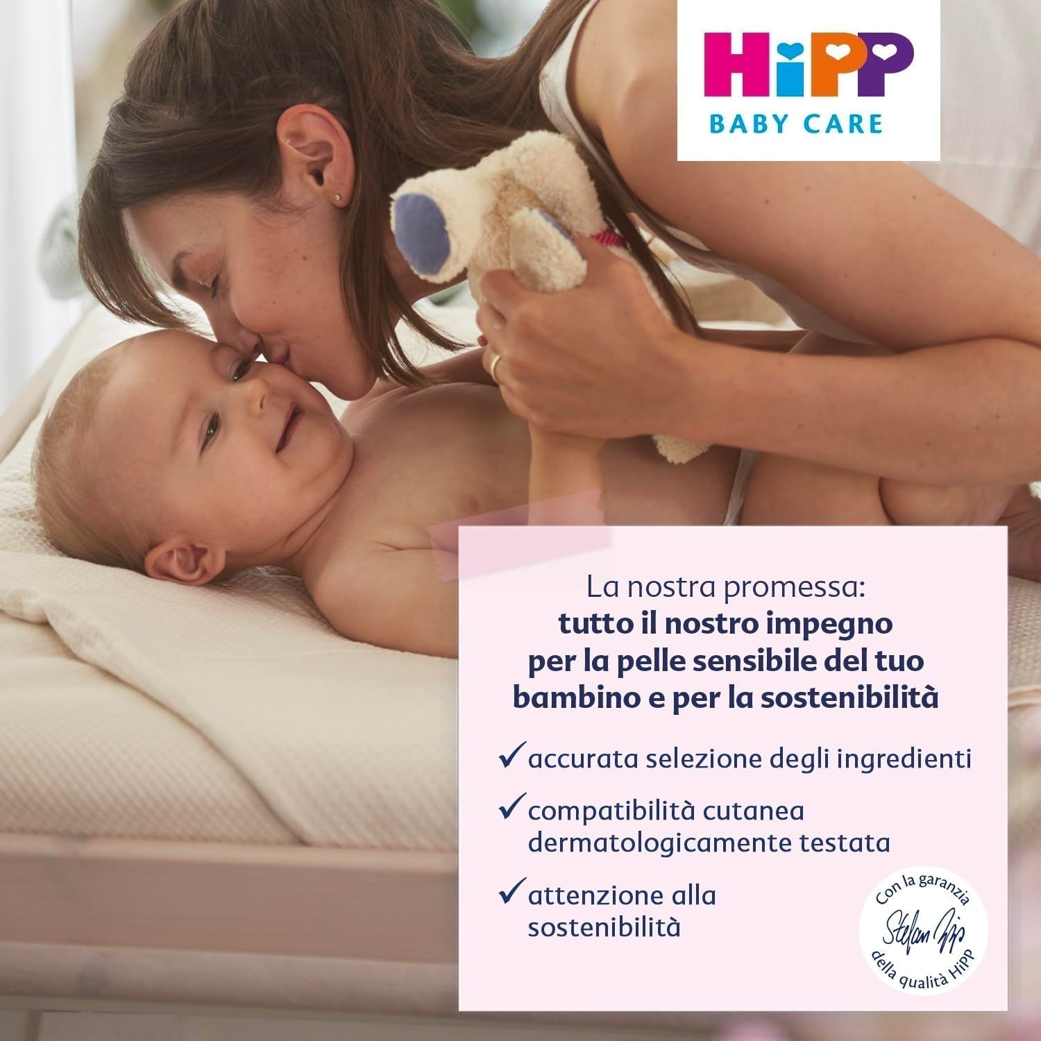 HiPP Baby Care Champú con acondicionador para niños, desenreda el cabello y protege el cuero cabelludo, para pieles sensibles, con extracto natural de almendras ecológico, 1 x 200 ml Infantil - Baño y Cuidado Naty Shop