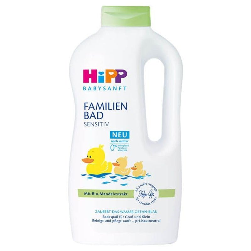 HiPP Baby Gentle Family Bath, 1000ml Infantil - Baño y Cuidado de la Piel Naty Shop 1 litro (pack de 6)