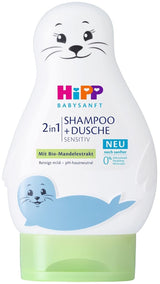 HiPP Babysanft Champú + Ducha 2en1, pack de 6 (6 x 200 ml) Infantil - Baño y cuidado Naty Shop Default title