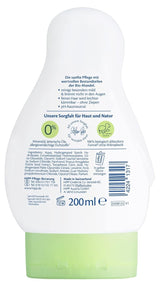 HiPP Babysanft Champú + Ducha 2en1, pack de 6 (6 x 200 ml) Infantil - Baño y Cuidado Naty Shop