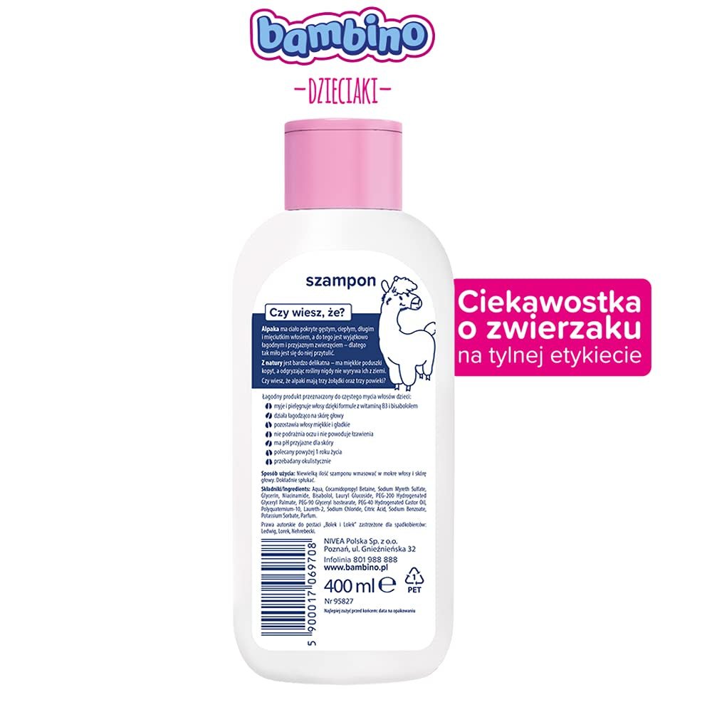 HÜLLE Champú para muñeco pin y alpaca 400 ml Infantil - Baño y Cuidado Naty Shop