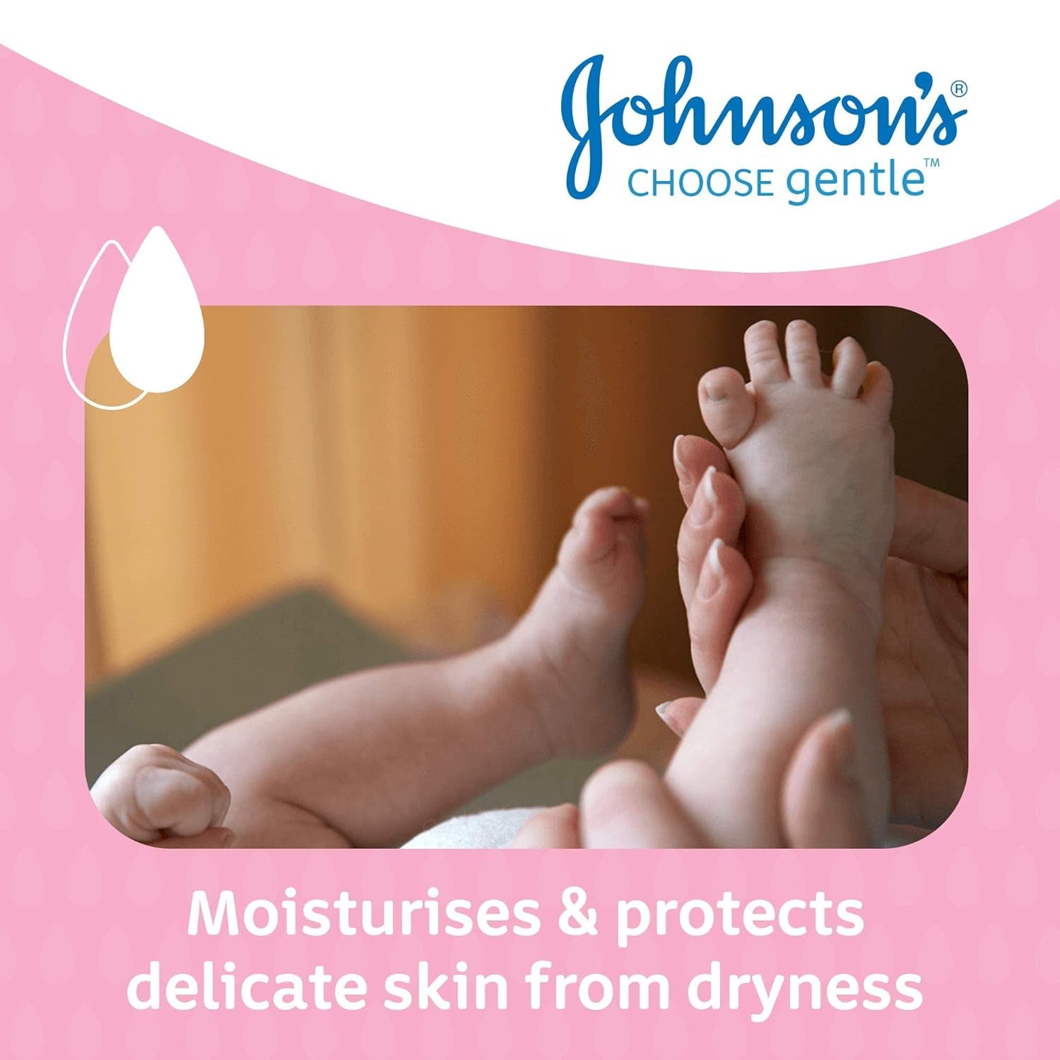 Johnsons JOHNSON'S - Aceite para bebé, (1 X 500 ML) Infantil - Baño y Cuidado de la piel Naty Shop