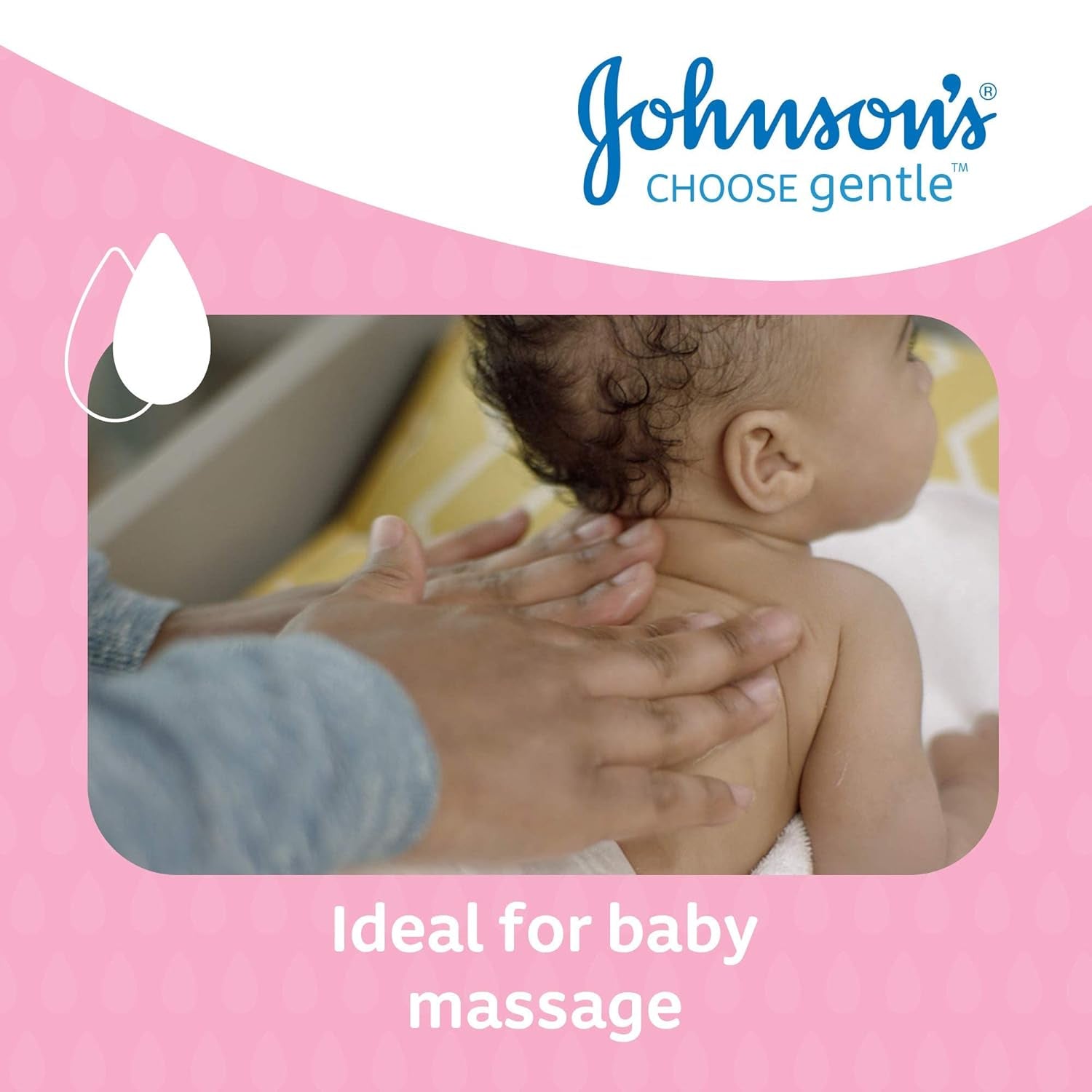 Johnsons JOHNSON'S - Aceite para bebé, (1 X 500 ML) Infantil - Baño y Cuidado de la piel Naty Shop