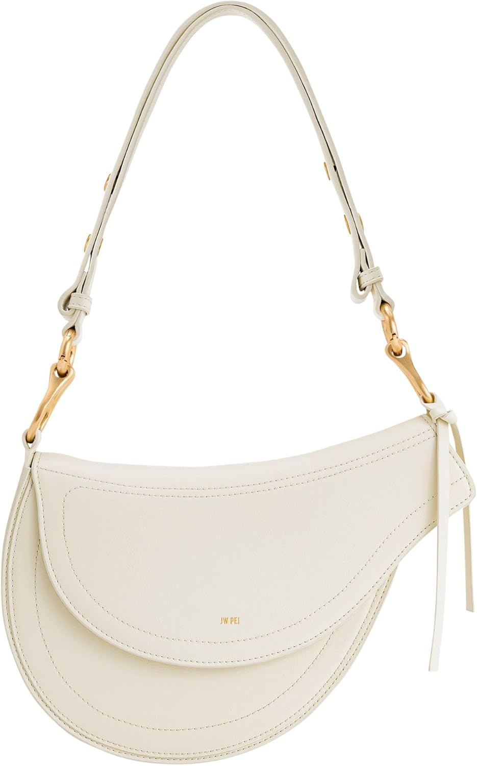JW PEI Ashlie Bolso de hombro para mujer Bolsos de mujer Naty Shop Blanco