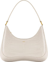 JW PEI Bolsos de hombro Ruby Mujer Bolsos Naty Shop Cocodrilo blanco repujado