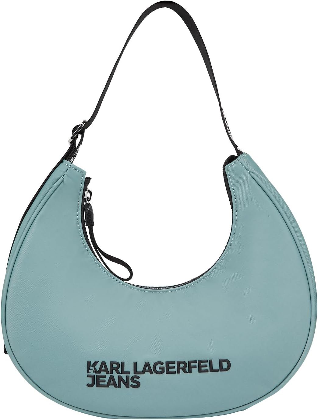 KARL LAGERFELD JEANS Bolso Moon Essential de nailon para mujer Bolsos Mujer Naty Shop Verde Granito