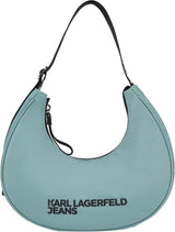 KARL LAGERFELD JEANS Bolso Moon Essential de nailon para mujer Bolsos Mujer Naty Shop Verde Granito