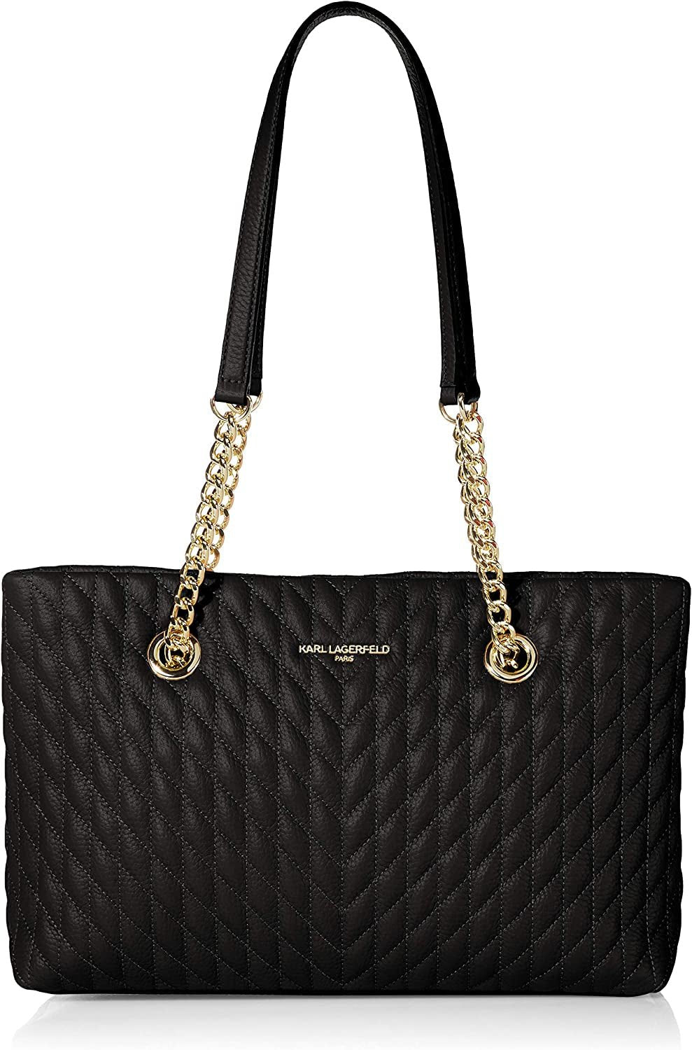 KARL LAGERFELD Bolso Tote Karolina Mujer Naty Shop Bolsos Black / Gold Talla Única
