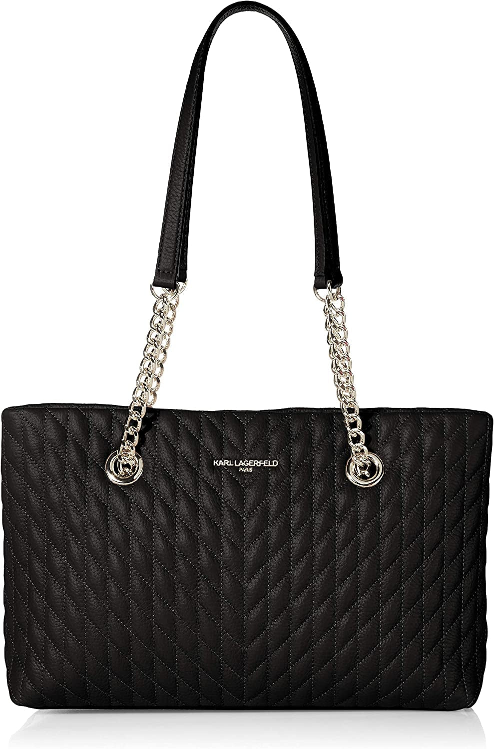 KARL LAGERFELD Bolso Tote Karolina Mujer Naty Shop Bolsos Black/Silver Talla única