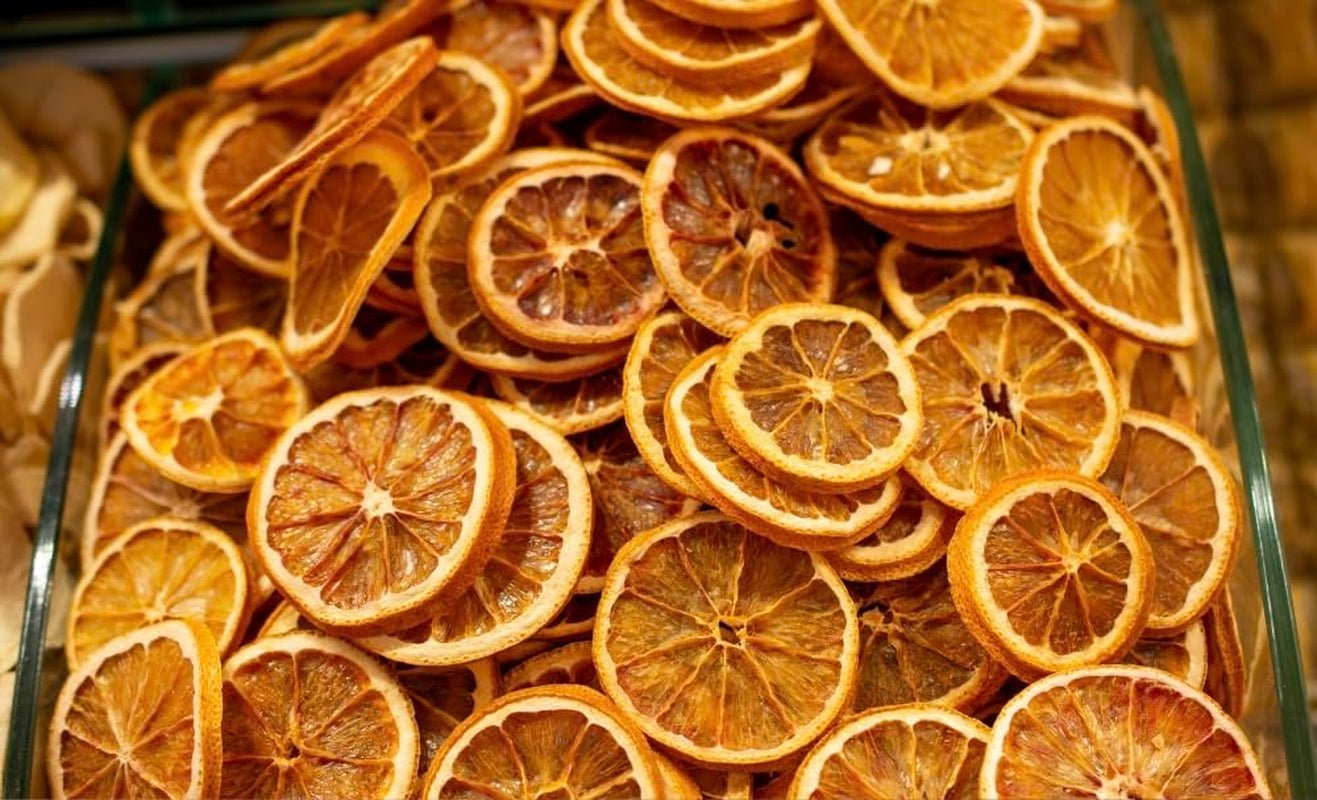 Knabberkraft Rodajas de naranja deshidratadas 100g - Snack y sabor natural | Perfecto para té, postres, decoraciones y más | Ricos en vitamina C y sin aditivos Naty Shop productos deshidratados