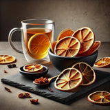 Knabberkraft Rodajas de naranja deshidratadas 100g - Snack y sabor natural | Perfecto para té, postres, decoraciones y más | Ricos en vitamina C y sin aditivos Naty Shop productos deshidratados