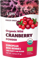 LOOV Arándano en polvo orgánico elaborado 100% con arándanos silvestres liofilizados cosechados en bosques del norte de Europa 113 g Sin azúcar añadido Naty Shop Productos deshidratados 91 g Arándano en polvo
