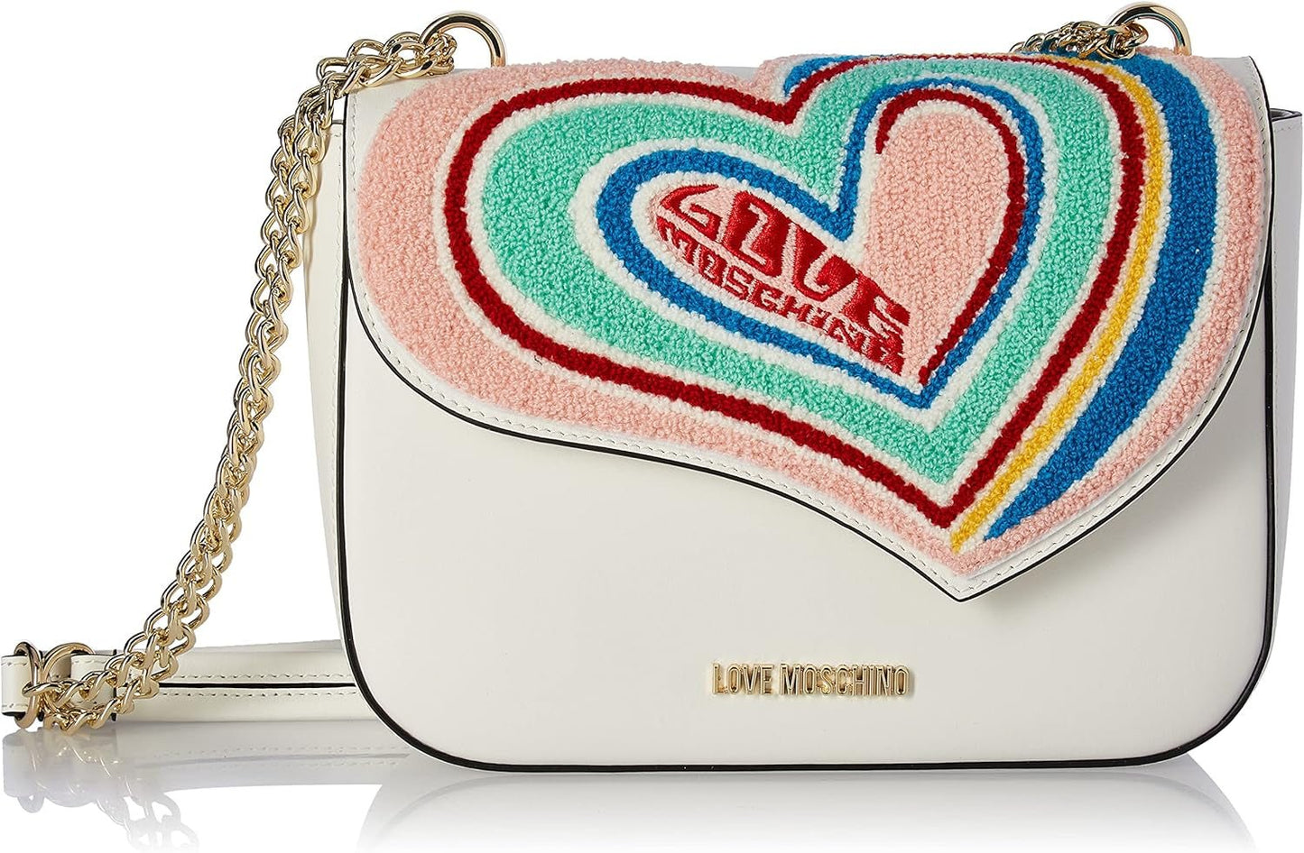 Love Moschino Bolso De Hombro Borsa A Spalla Mujer Bolsos Naty Shop White