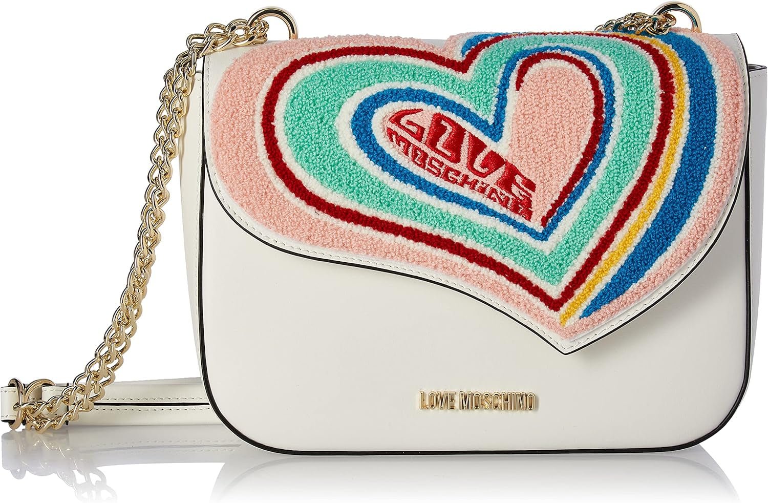 Love Moschino Bolso De Hombro Borsa A Spalla Mujer Bolsos Naty Shop White