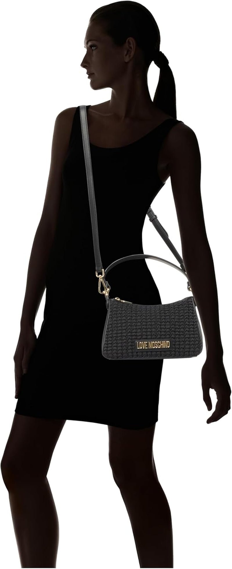 Love Moschino Bolso Mujer, Bolso Negro, Bolsos Mujer Negro Naty Shop