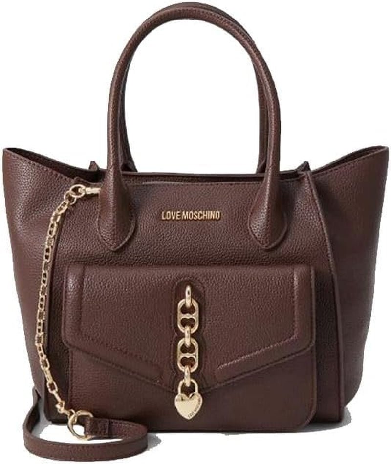 Love Moschino Bolso De Hombro Marrón Oscuro Talla Única Bolsos Mujer Naty Shop Default Title