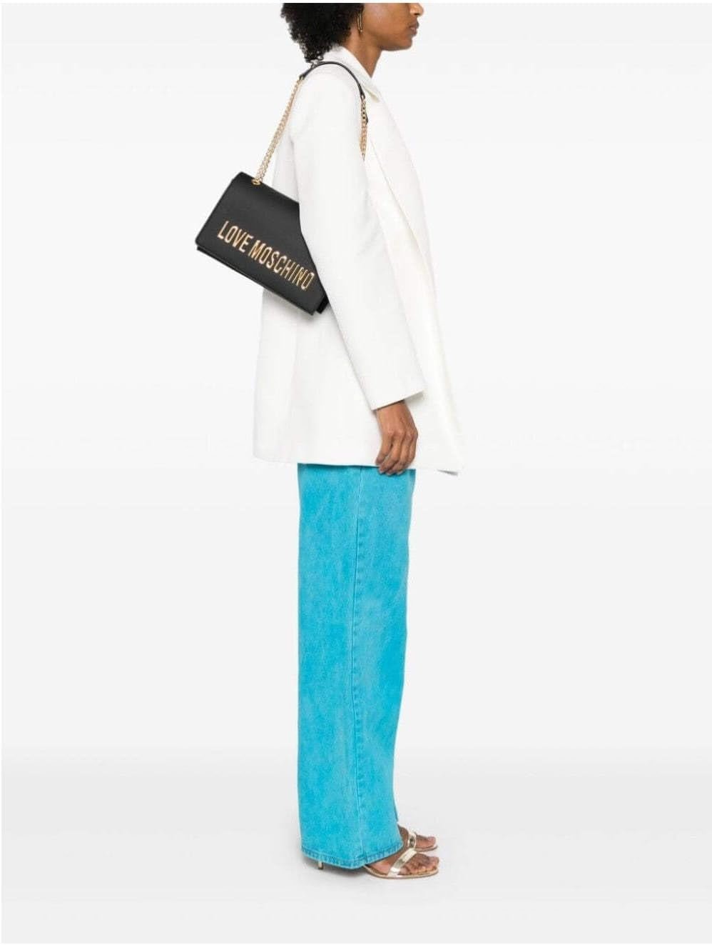 Love Moschino Bolso De Hombro Negro Talla Única Bolsos Mujer Naty Shop