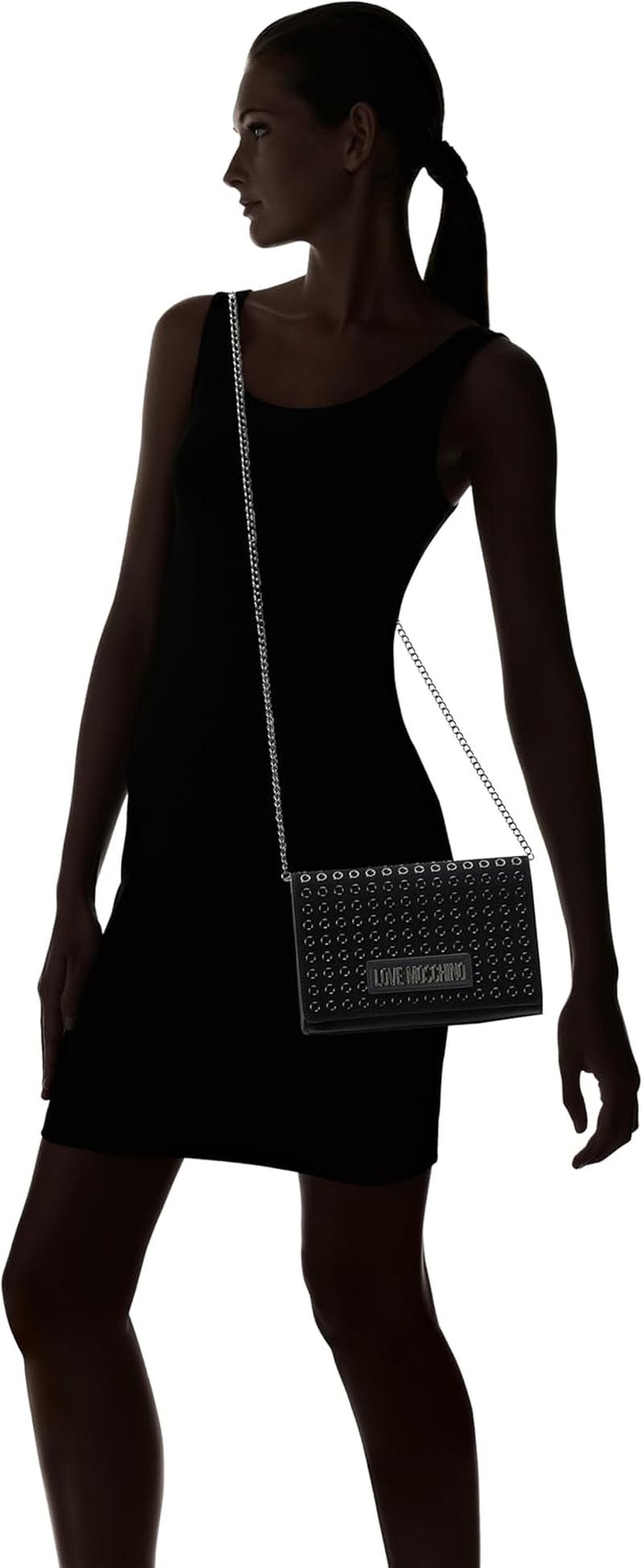 Love Moschino Bolso De Hombro Negro Talla Única Bolsos Mujer Naty Shop