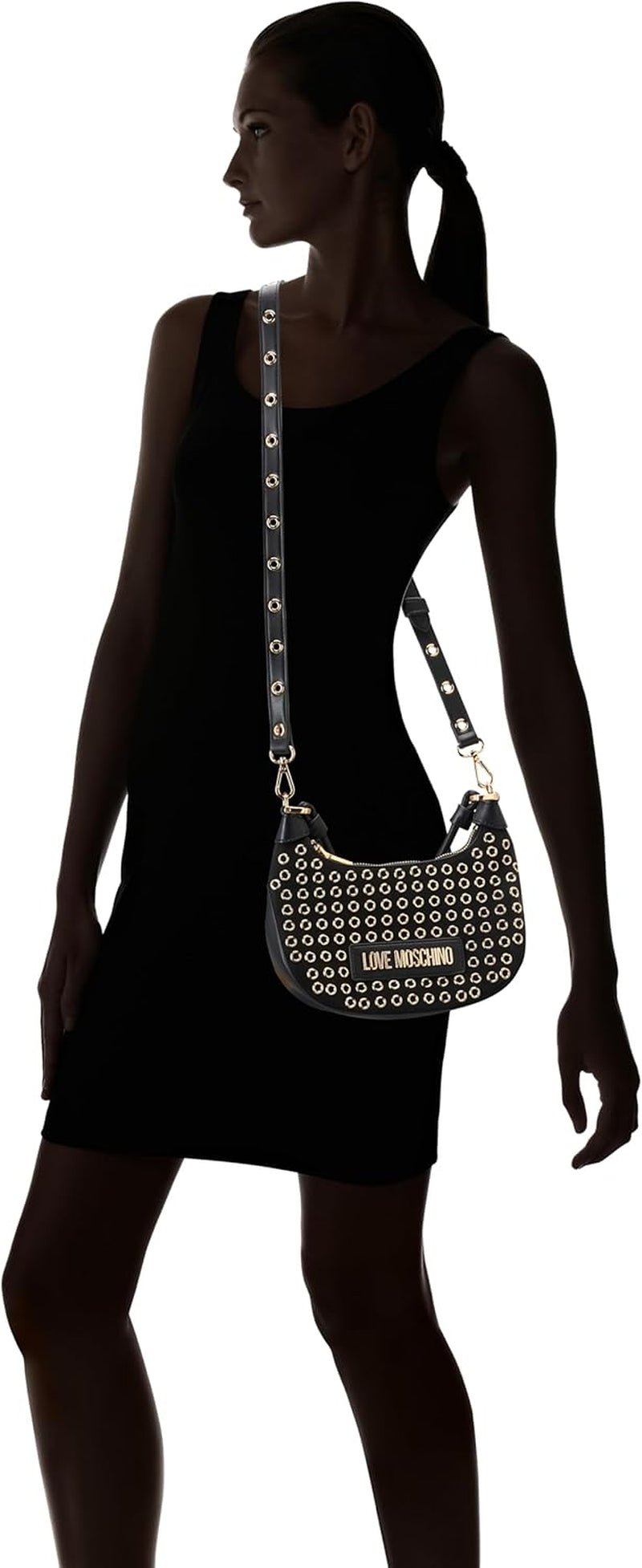 Bolso Love Moschino Negro Talla Única Bolsos Mujer Naty Shop