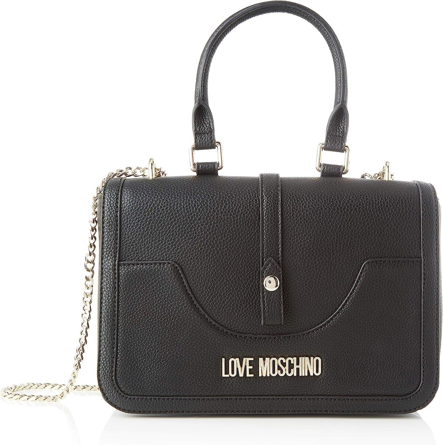 Love Moschino Jc4210pp0a Bolso De Hombro, Negro (Black Pebble) Bolsos Mujer Naty Shop Default Title