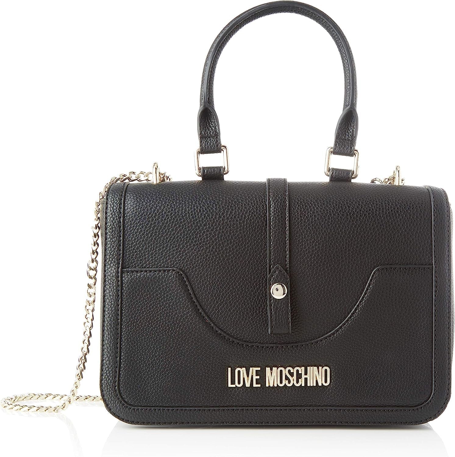 Love Moschino Jc4210pp0a Bolso De Hombro, Negro (Black Pebble) Bolsos Mujer Naty Shop Default Title
