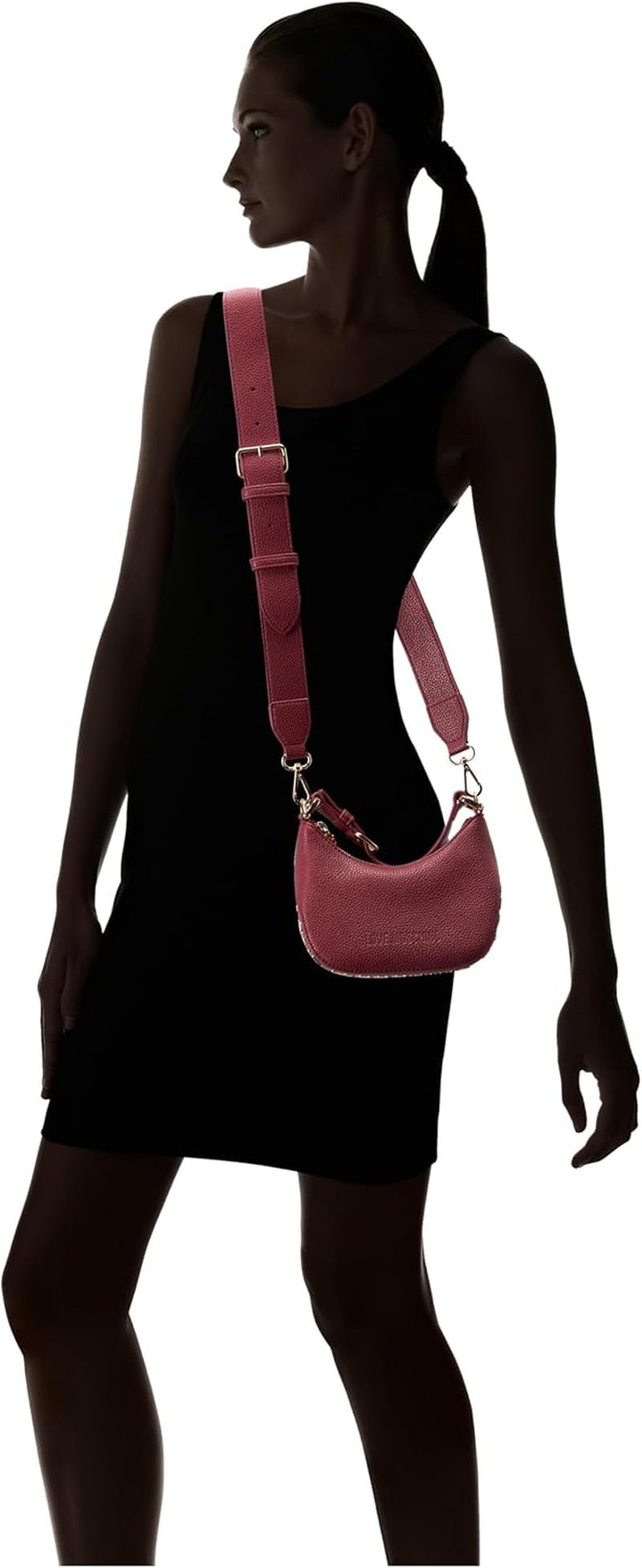 Love Moschino Bolso Mujer Burdeos Talla Única Bolsos Mujer Naty Shop