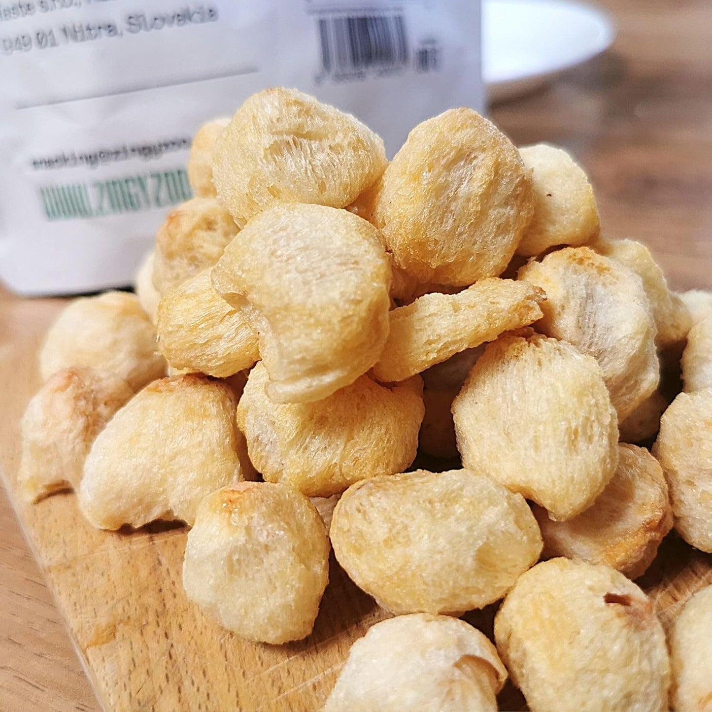 Lichi liofilizado | Fruta liofilizada 100% lichi seca | secado naturalmente Vegano sin gluten | No jugo de lichi Jarabe de lichi | Lichi tropical de frutas liofilizadas | ZingyZoo Productos deshidratados Naty Shop