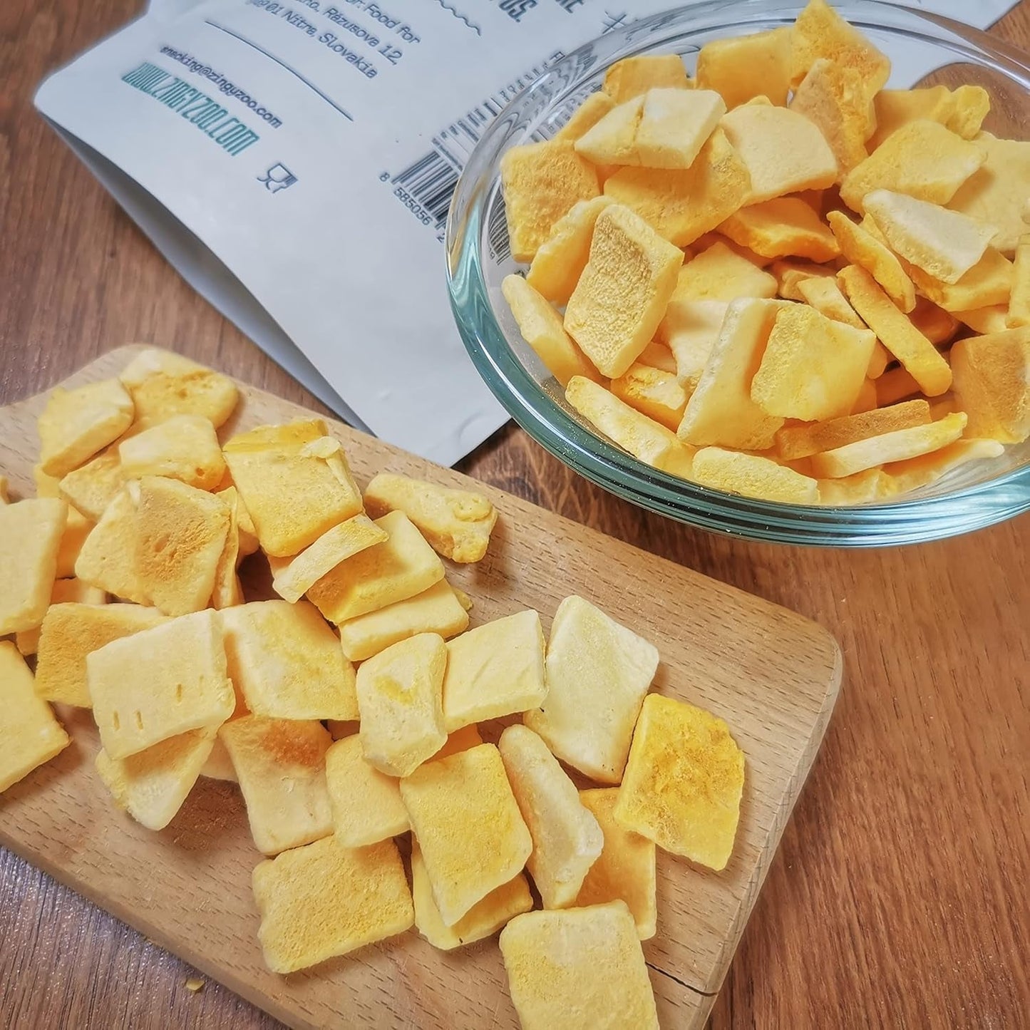Mango liofilizado | Mango liofilizado sin azúcar añadido | Mango liofilizado Fruta del mango Mango seco | Mango seco Frutos secos sin aditivos | Mango seco ZingyZoo (100g) Naty Shop productos deshidratados