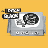 Set Massa Ticino 1x Fondant Blanco 250g y 1x Fondant Negro 250g - Pasta de azúcar premium para tartas, fondant en rollo - Perfecto para tartas, modelado y decoración - Fondant para panaderos profesionales y aficionados Pasta de azúcar Naty Shop