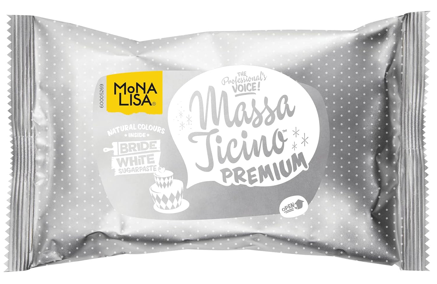 MASSA TICINO"¢ Pasta de azúcar Bride White 1kg Pasta de azúcar Naty Tienda Título predeterminado
