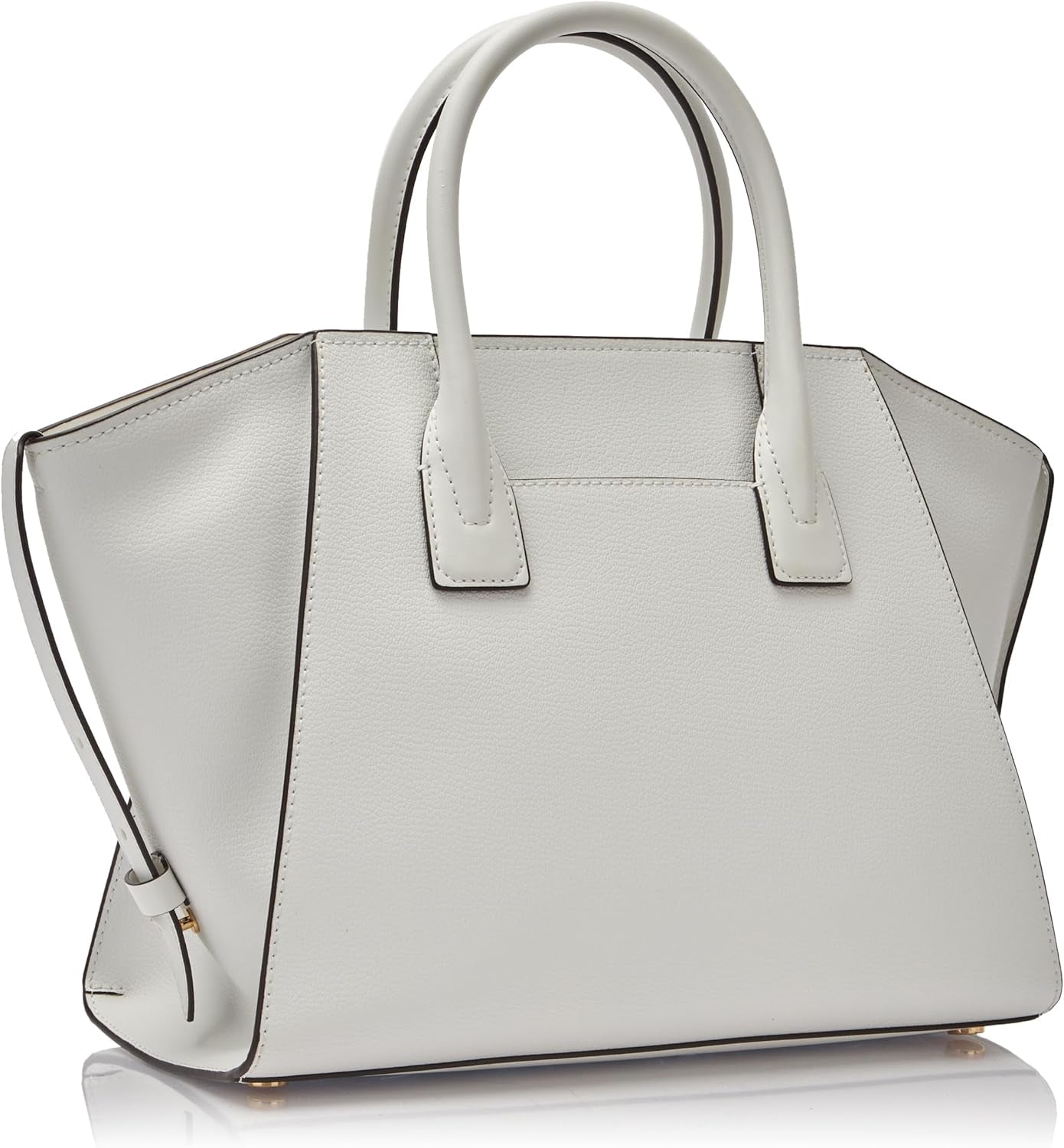 MICHAEL KORS Bolso Satchel Avril LG TZ de mujer, Opticwhite Bolsos Mujer Naty Shop
