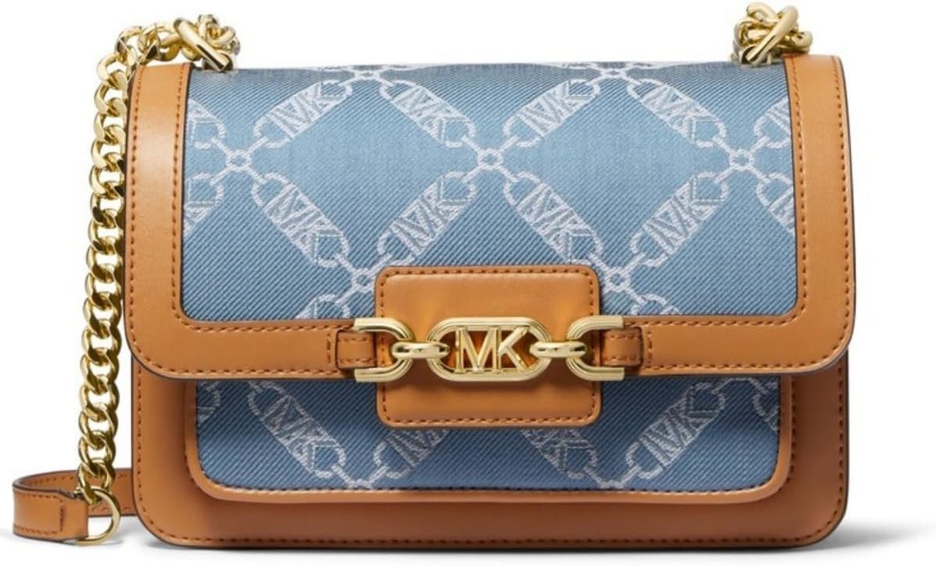 Michael Kors Bolso De Hombro Naty Shop Denim Mujer Bolsos
