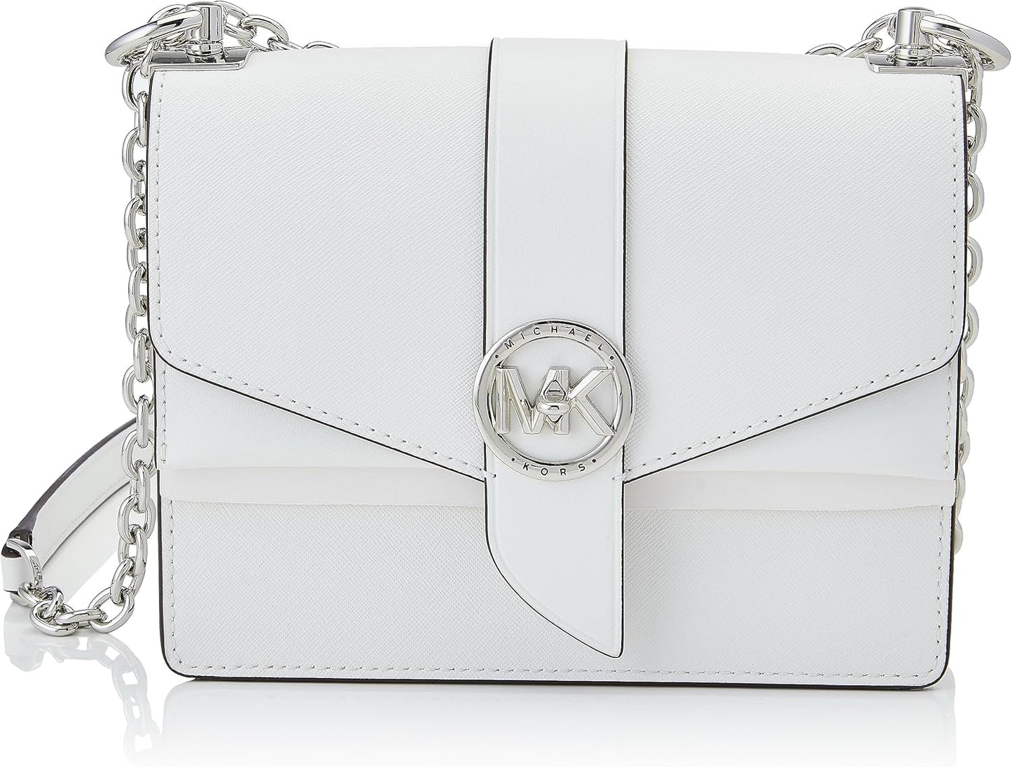 Michael Kors Bolso Greenwich Sm Conv Xbody Mujer Bolsos Naty Shop Optical white