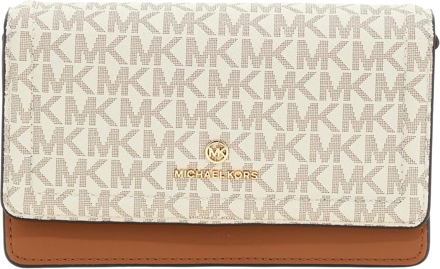 Michael Kors Bolsos Bandolera Jet Set Small Phone Charm Mujer Naty Shop Vainilla/Acrn Talla Única