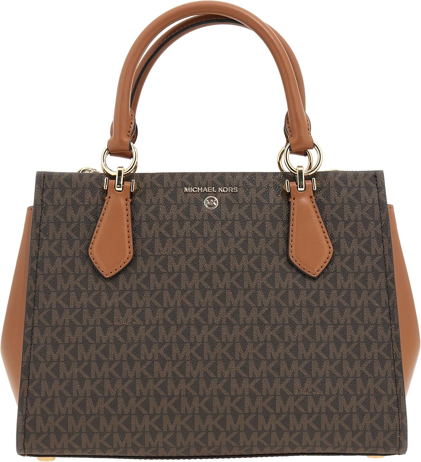 Michael Kors Bolso Satchel Mujer Md Mujer Bolsos Naty Shop Brn/Acorn