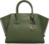 Michael Kors Bolso Satchel Lg Tz Mujer Bolsos Naty Tienda Amazon Verde
