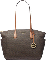 Michael Kors Marilyn Md Tz Tote Bag Mujer Bolsos Naty Shop Brn/Acorn