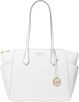 Michael Kors Bolso Tote Marilyn Md Tz Mujer Bolsos Naty Shop Óptico blanco