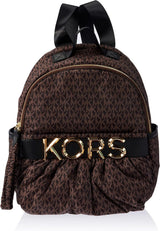Michael Kors Mochila Md Bolso Leonie Mujer Bolsos Naty Shop Brown/Blk