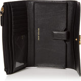 Michael Kors Money Pieces Tarjetero Mujer, Marrón (Equipaje), 2.5x9.5x11.4 cm (L x H) Cartera Mujer Naty Shop