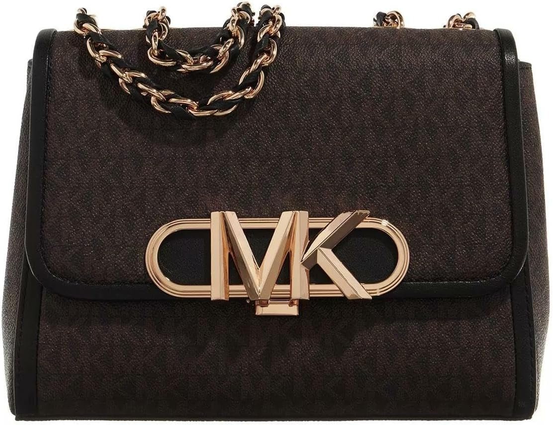 Michael Kors Bolso De Hombro Parker Mujer Bolsos Naty Shop Brown/Blk