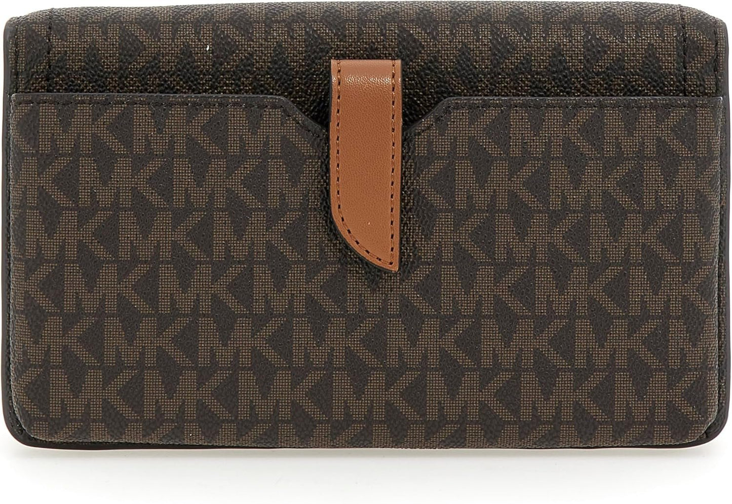 MICHAEL KORS Mujer Bolso Heather PHN CHN XBODY, Marrón Oscuro Mujer Bolsos Naty Shop