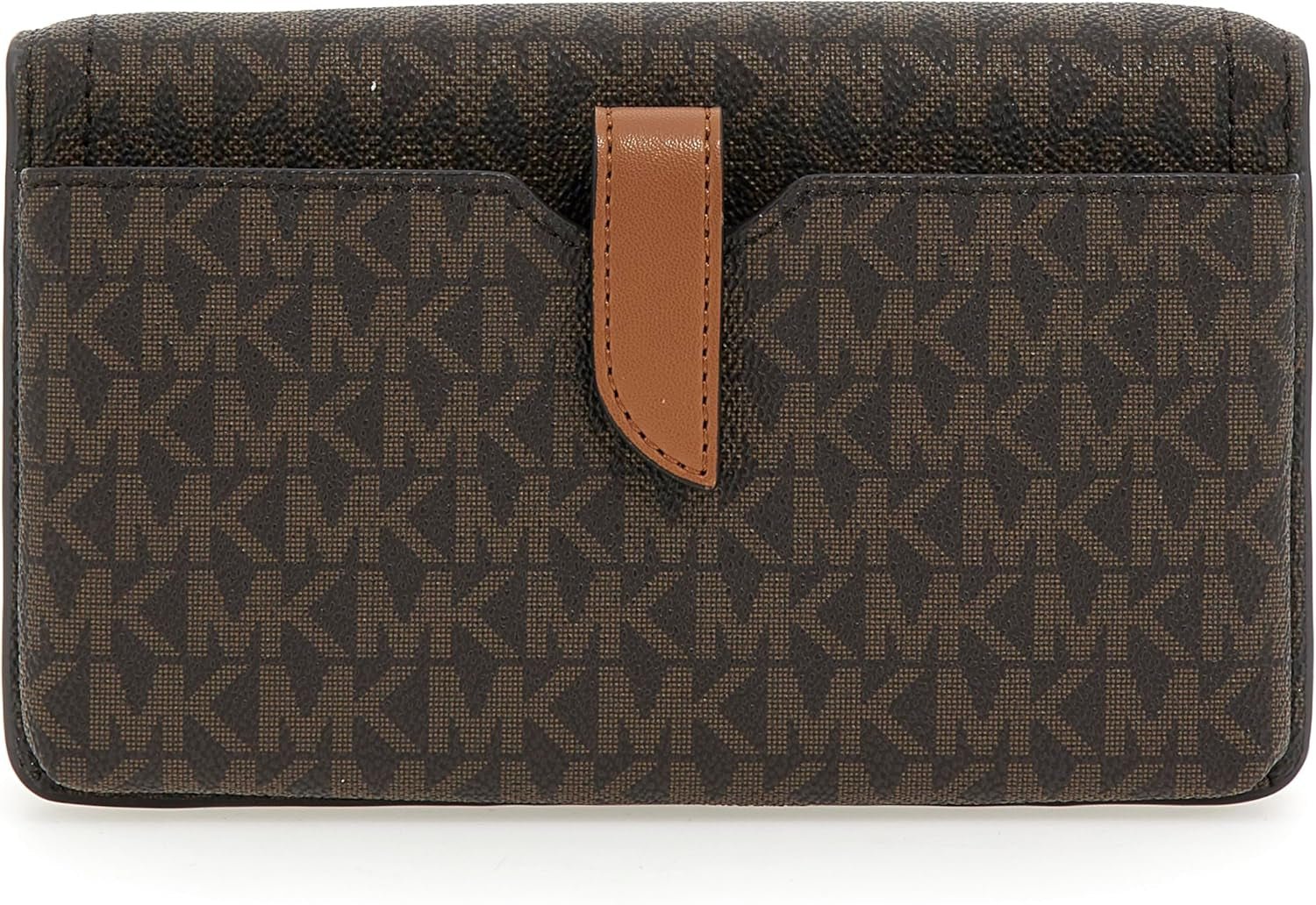 MICHAEL KORS Mujer Bolso Heather PHN CHN XBODY, Marrón Oscuro Mujer Bolsos Naty Shop