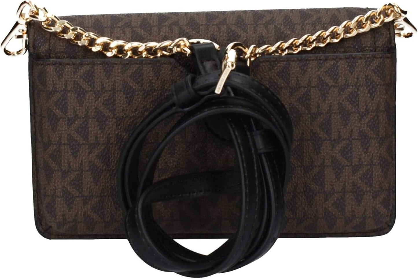 Michael Kors Mujer Sm Phn CHN Xbody Bag, Brown/Blk Bolsos Mujer Naty Shop