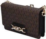 Michael Kors Mujer Sm Phn CHN Xbody Bag, Brown/Blk Bolsos Mujer Naty Shop