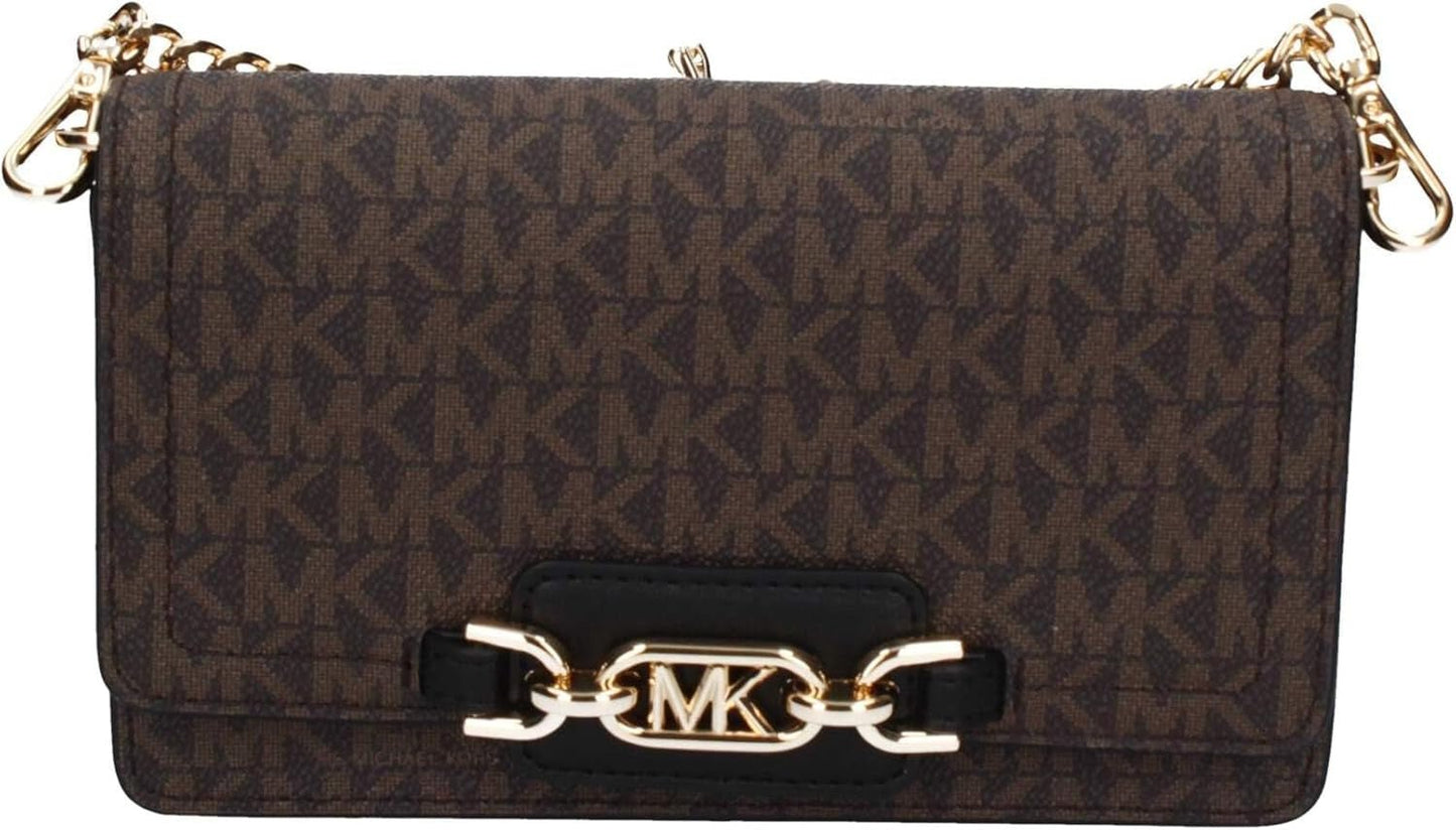 Michael Kors Mujer Sm Phn CHN Xbody Bag, Brown/Blk Bolsos Mujer Naty Shop Default title