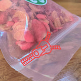 Mix de frutas liofilizadas ErdBana XL 300g | Plátanos liofilizados + fresas liofilizadas Set degustación de frutas liofilizadas | Mix de frutas liofilizadas de fresa y plátano | ZingyZoo Productos deshidratados Naty Shop