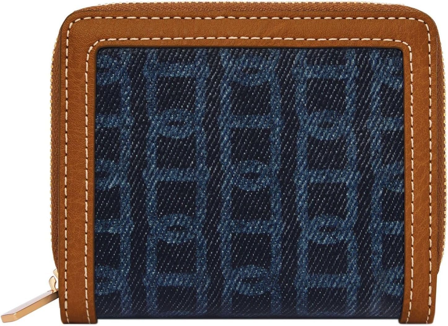 Fossil Logan Cartera Multifuncional Para Mujer Mujer Naty Shop Azul 11,1 Cm De Largo X 2,5 Cm De Ancho X 8,9 Cm De Alto